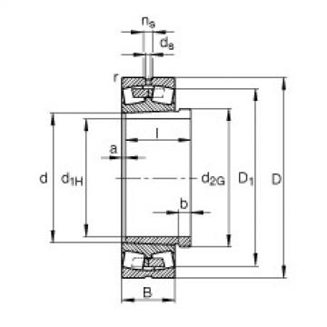 підшипник 239/530-K-MB + AH39/530-H FAG