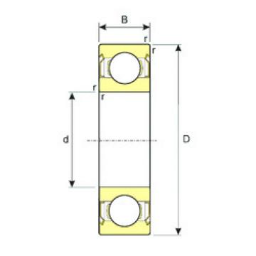 підшипник SS 6003-2RS ISB