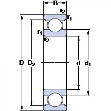 підшипник W 617/9 SKF