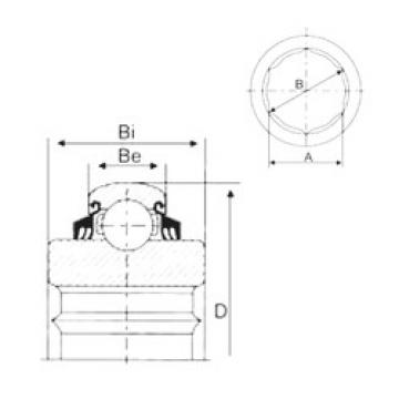 підшипник W208PPB16 CYSD