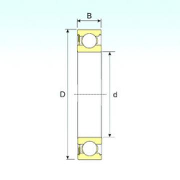 підшипник 635-RS ISB