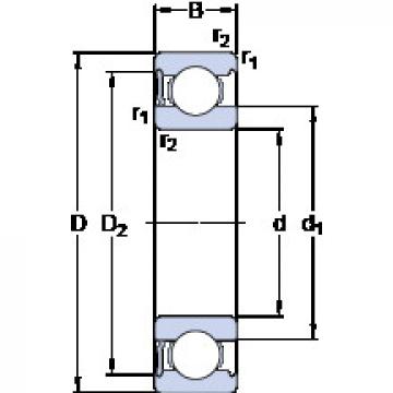 підшипник 635-RS1 SKF