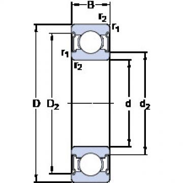 підшипник W 6000-2Z SKF