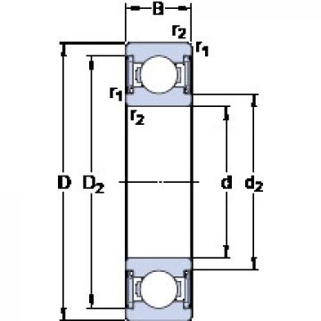 підшипник W 608-2RS1/VP311 SKF