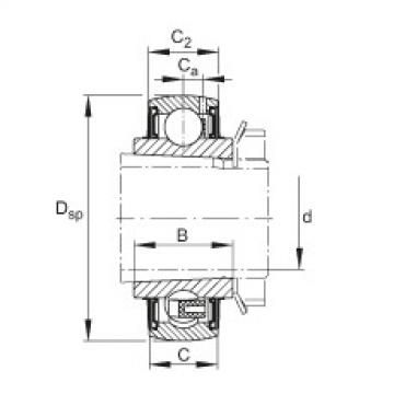 підшипник UK206 FAG