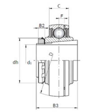 підшипник UK205+H2305 CX