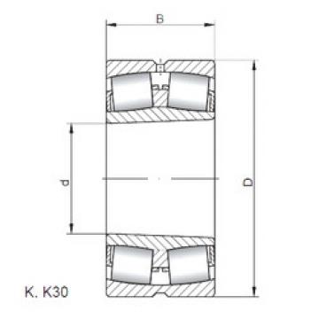 підшипник 239/530 KCW33 CX