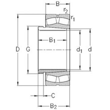 підшипник 239/530-K-MB-W33+AH39/530 NKE