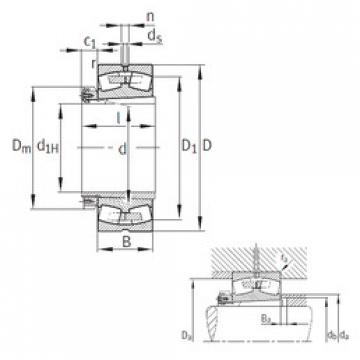 підшипник 239/530-K-MB+H39/530 FAG