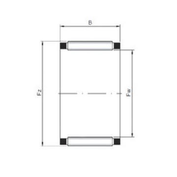 підшипник K25x33x20 CX