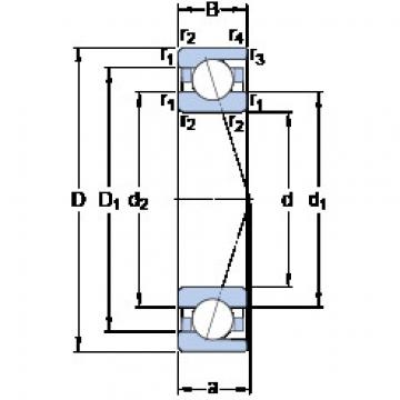 підшипник 71809 ACD/HCP4 SKF