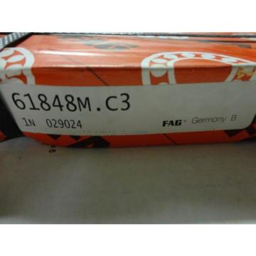 FAG BEARING - PART# 61848M.C3 OR 6848M.C3 - 1 PC. NEW