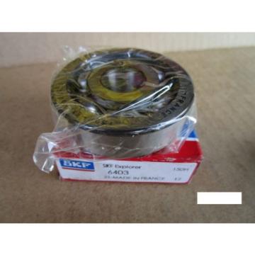 SKF 6403 Radial Bearing, Single Row (=2 FAG, SNA, NTN, NSK, TIMKEN 403K)