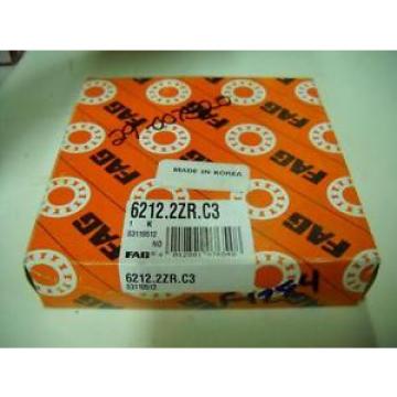 NEW FAG Bearing 6212.2ZR.C3  60mm x 110mm x 22mm