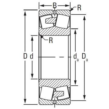 Timken TAPERED ROLLER 22326EMW33W800    