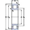 підшипник 635-2Z SKF