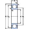 підшипник W 61706-2RZ SKF #1 small image