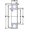 підшипник W 61800 SKF