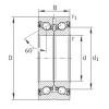 підшипник ZKLN2052-2RS-PE INA