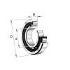 NU2206-E-M1-C3 FAG Cylindrical roller bearing #5 small image