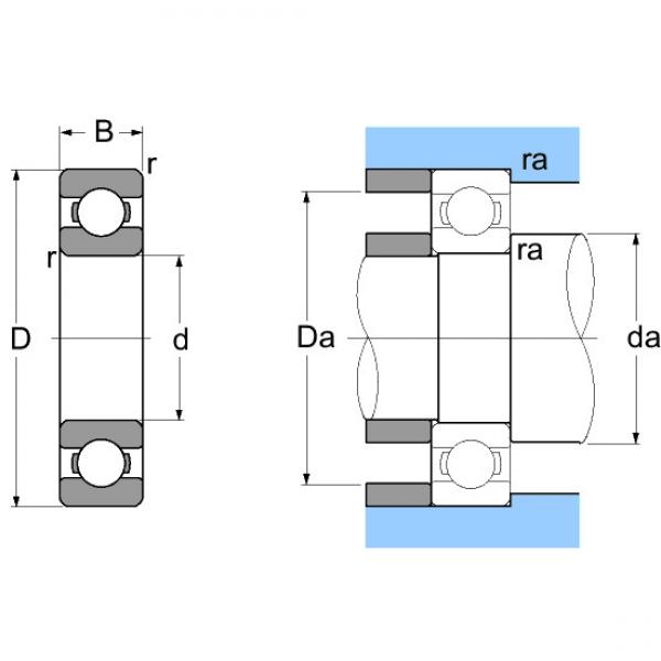 6964 NTN SPHERICAL ROLLER NTN JAPAN BEARING #5 image