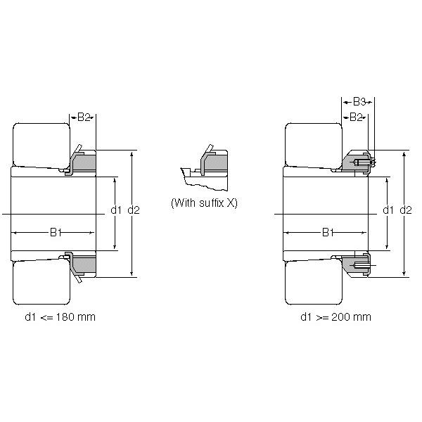 H3264 NTN SPHERICAL ROLLER NTN JAPAN BEARING #5 image