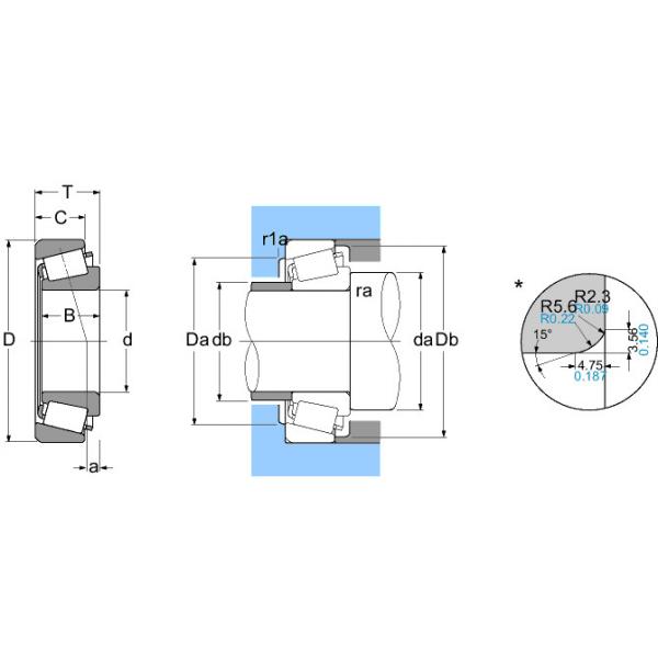 4T-14116/14274 NTN SPHERICAL ROLLER NTN JAPAN BEARING #5 image