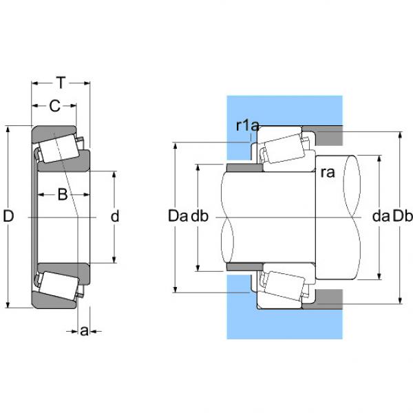 4T-390A/394A NTN SPHERICAL ROLLER NTN JAPAN BEARING #5 image