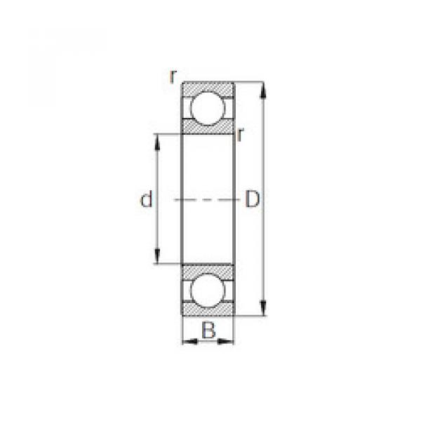 підшипник W6307 CYSD #1 image