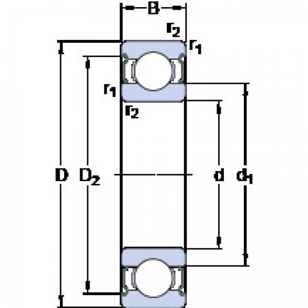 підшипник W 61702-2Z SKF #1 image