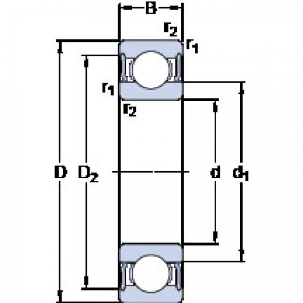 підшипник W 61701-2RS1 SKF #1 image