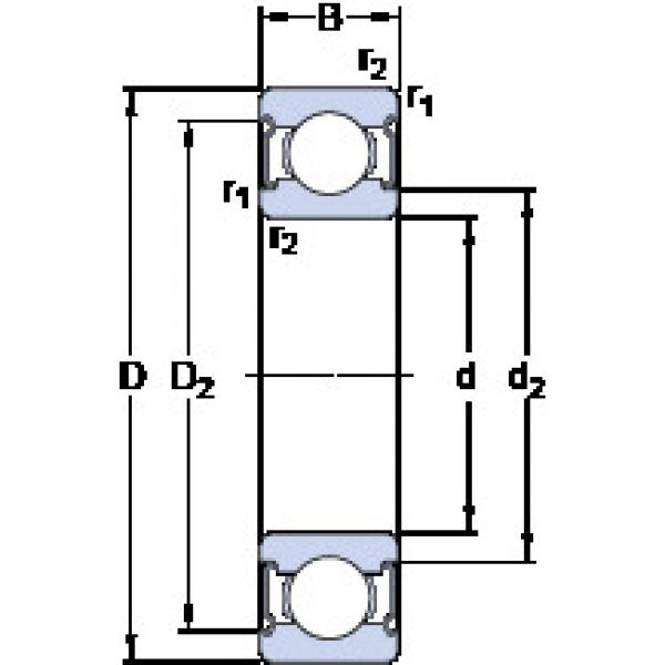 підшипник W 61801-2Z SKF #1 image