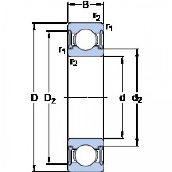 підшипник W 6002-2RZ SKF #1 image