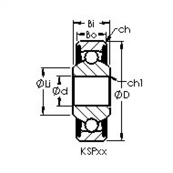 підшипник KSP6 AST #1 image