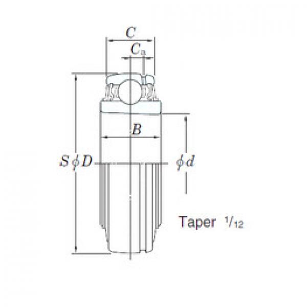 підшипник UK208 KOYO #1 image