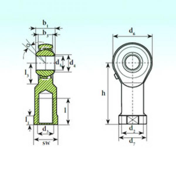 підшипник TSF 10 BB-O ISB #1 image