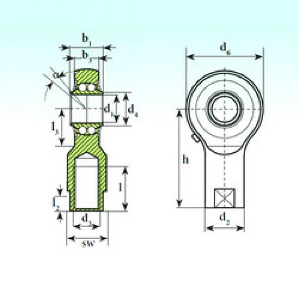 підшипник TSF 10 BB-E ISB #1 image