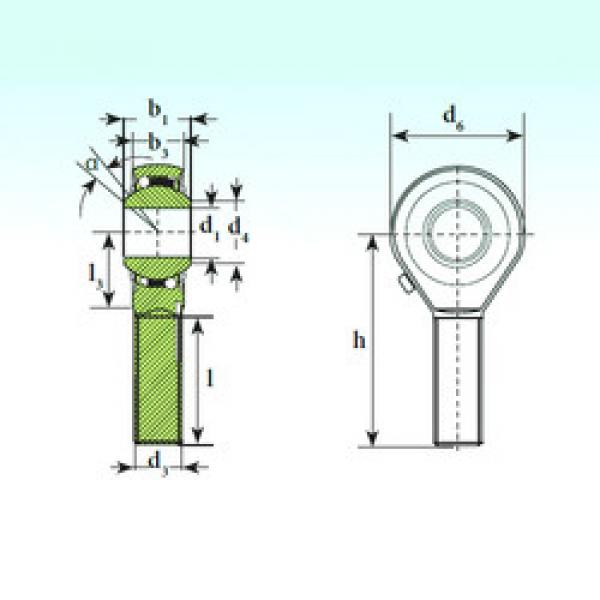 підшипник TSM 12 BB-O ISB #1 image