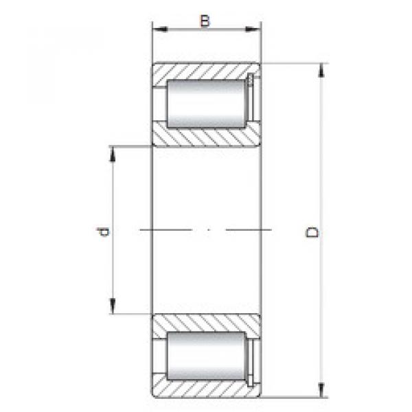 підшипник NCF2214 V CX #1 image