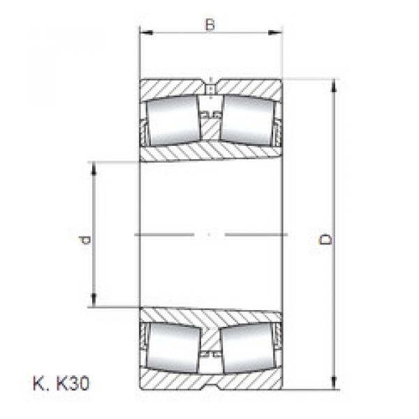 підшипник 239/600 KW33 ISO #1 image