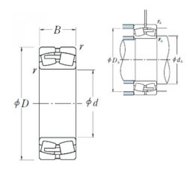 підшипник 239/530CAE4 NSK #1 image