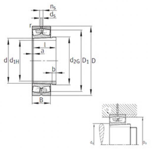 підшипник 239/560-B-K-MB+AH39/560 FAG #1 image