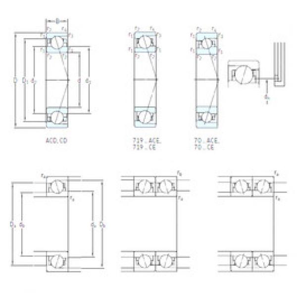 підшипник 71814 CD/P4 SKF #1 image