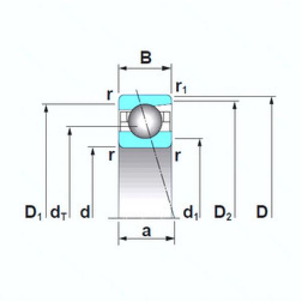 підшипник 7918CTRSU NSK #1 image