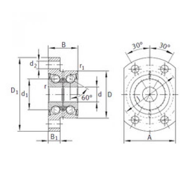 підшипник ZKLFA1050-2RS INA #1 image