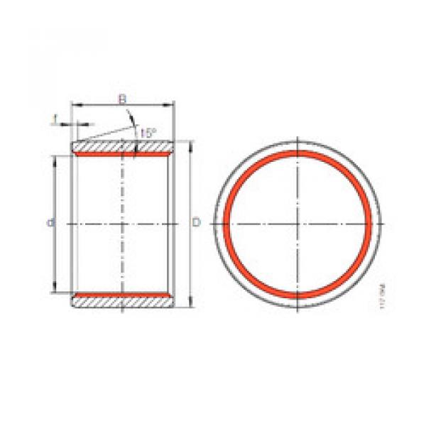 підшипник ZGB 100X115X100 INA #1 image