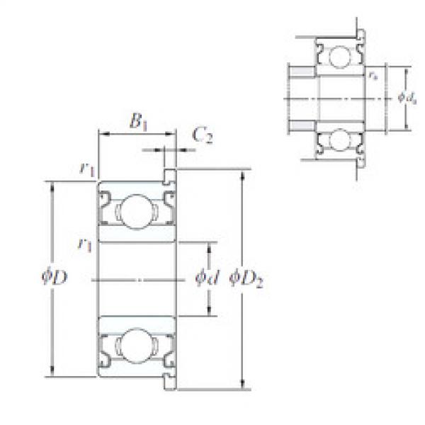 підшипник WMLFN7011 ZZ KOYO #1 image