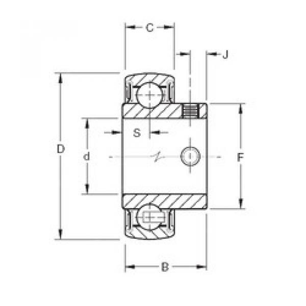 підшипник YAE40RRB Timken #1 image