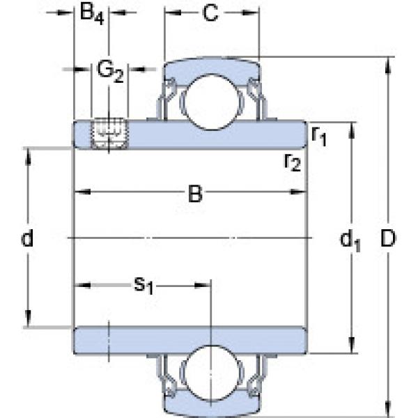 підшипник YAR 207-106-2FW/VA201 SKF #1 image