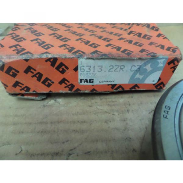 Fag Ball Bearing 6313.2ZR.C3 63132ZRC3 6313A2Z New #3 image